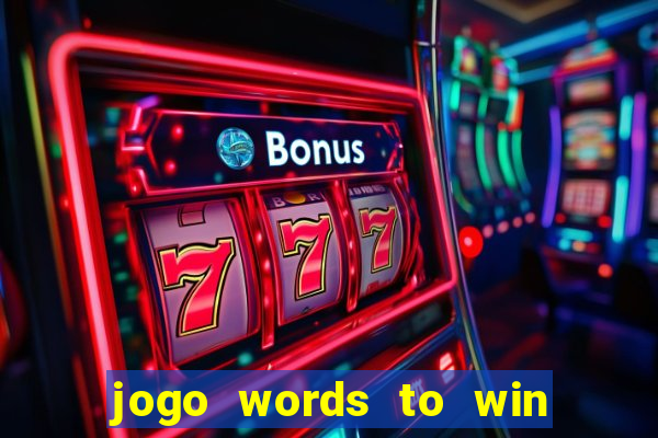 jogo words to win paga mesmo